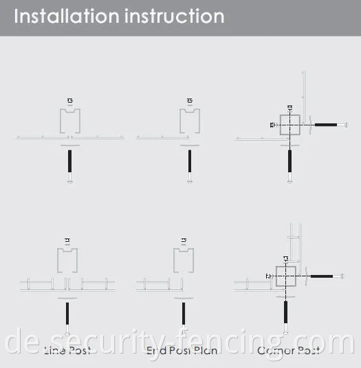 358 Sicherheitszaun/ Anti-Klima-Zaun